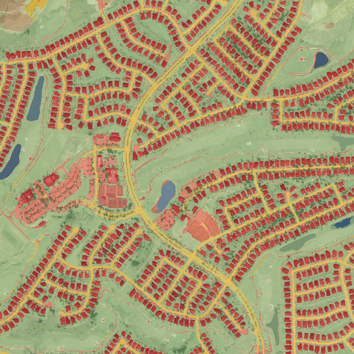 Impervious Space Detection tool screenshot